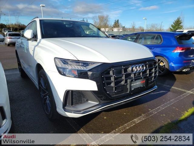 used 2023 Audi Q8 car, priced at $63,999