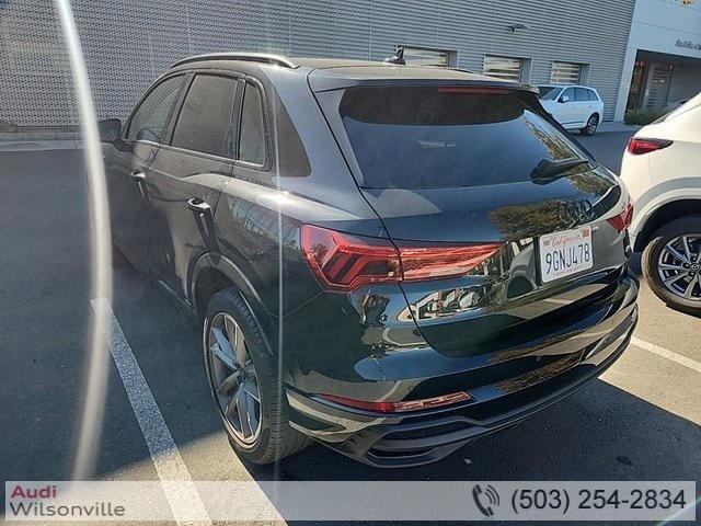 used 2023 Audi Q3 car, priced at $34,494