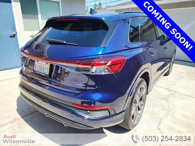 used 2023 Audi Q4 e-tron car, priced at $29,999
