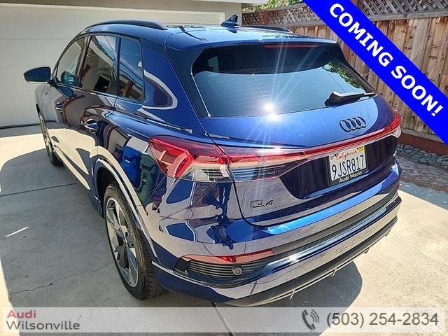used 2023 Audi Q4 e-tron car, priced at $29,999