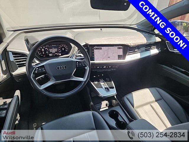 used 2023 Audi Q4 e-tron car, priced at $29,999