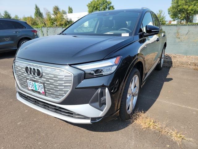 used 2023 Audi Q4 e-tron car, priced at $29,699