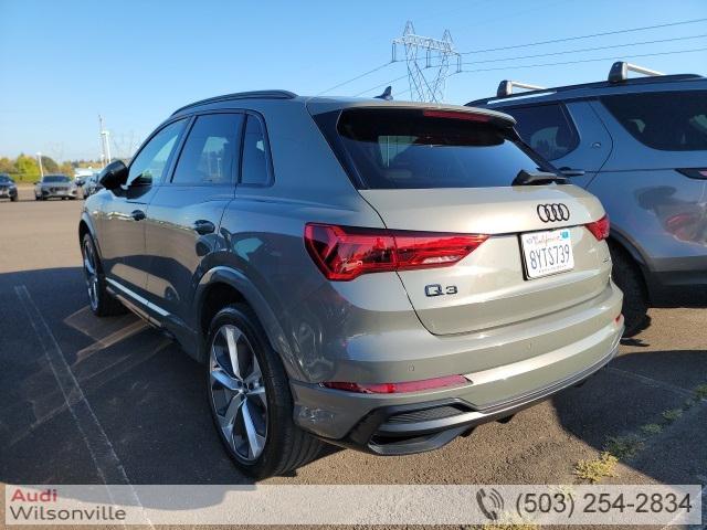 used 2022 Audi Q3 car, priced at $34,999