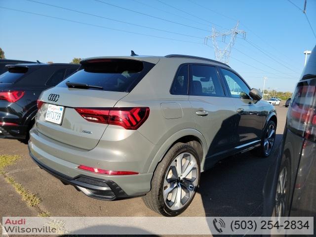 used 2022 Audi Q3 car, priced at $34,999