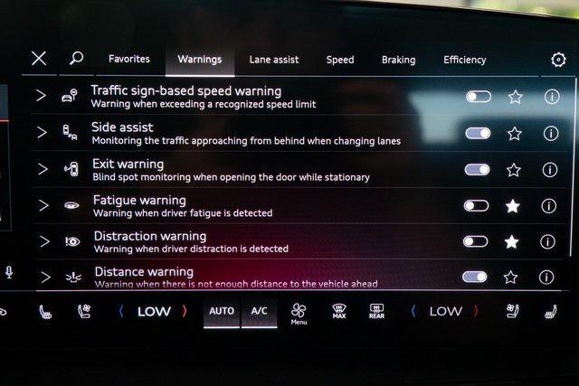 new 2025 Audi Q6 e-tron car, priced at $73,750