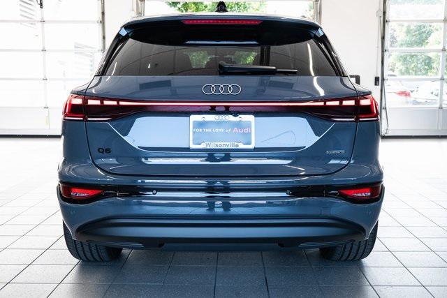 new 2025 Audi Q6 e-tron car, priced at $76,830