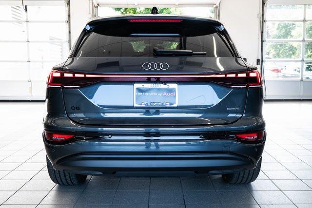 new 2025 Audi Q6 e-tron car, priced at $77,750