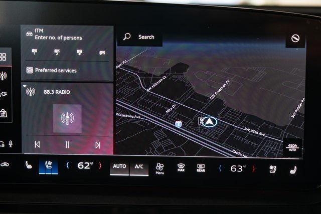 new 2025 Audi Q6 e-tron car, priced at $77,750