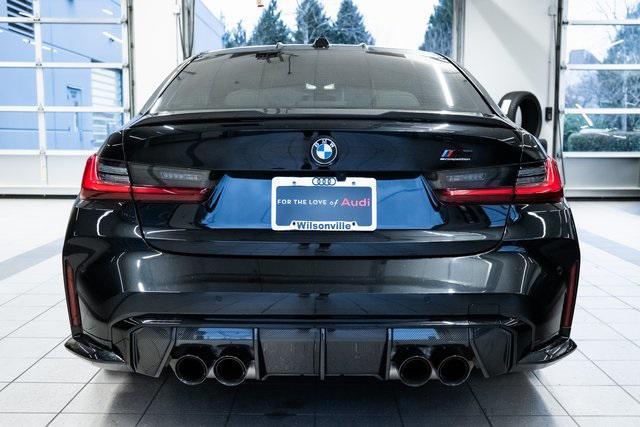 used 2024 BMW M3 car, priced at $89,499