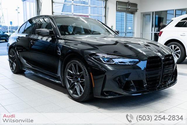 used 2024 BMW M3 car, priced at $89,499