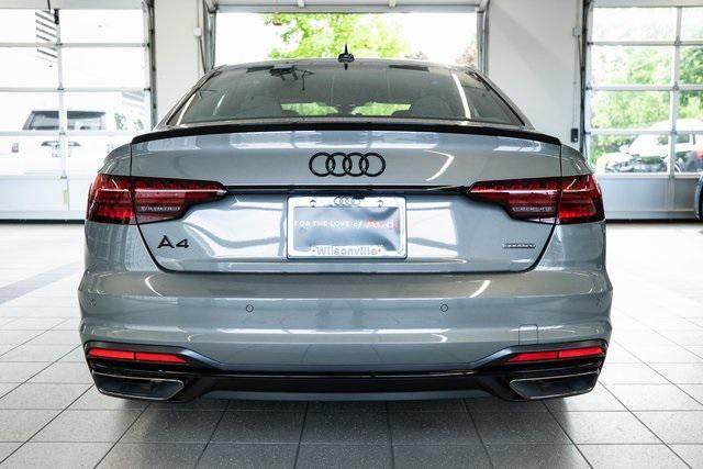 new 2024 Audi A4 car, priced at $52,190