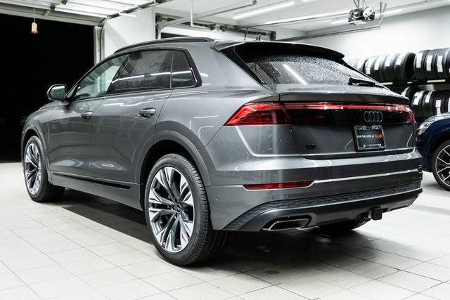 new 2025 Audi Q8 car, priced at $92,255