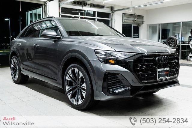 new 2025 Audi Q8 car, priced at $92,255