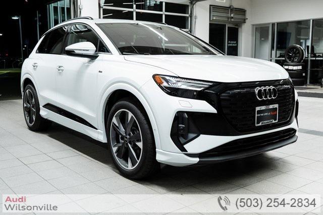 new 2024 Audi Q4 e-tron car, priced at $65,990