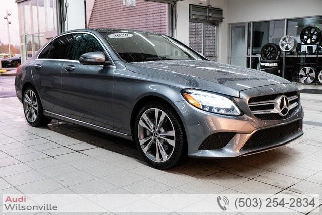 used 2020 Mercedes-Benz C-Class car, priced at $22,293