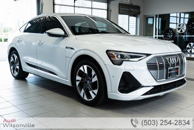 used 2021 Audi e-tron Sportback car, priced at $25,991