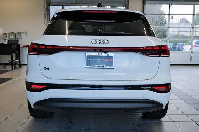 new 2025 Audi Q6 e-tron car, priced at $75,425