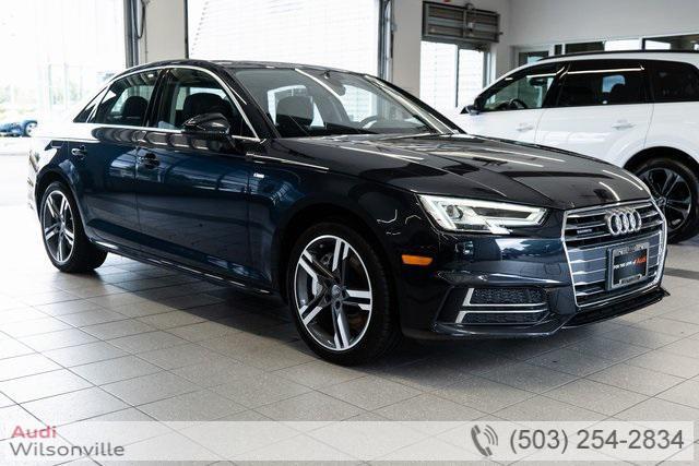 used 2017 Audi A4 car, priced at $16,491