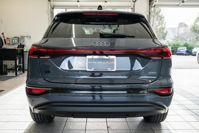 new 2025 Audi Q6 e-tron car, priced at $74,155