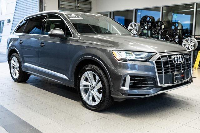 used 2022 Audi Q7 car, priced at $41,391