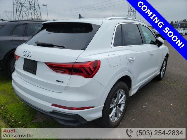 used 2023 Audi Q3 car, priced at $31,599