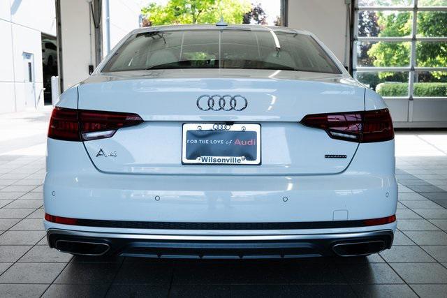 used 2019 Audi A4 car, priced at $26,694