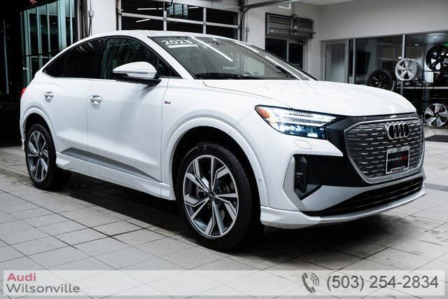 used 2023 Audi Q4 e-tron Sportback car, priced at $31,393