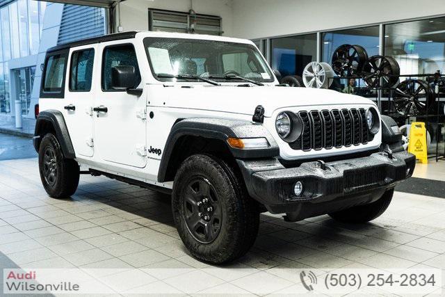 used 2024 Jeep Wrangler car, priced at $34,493