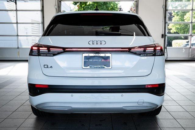 used 2023 Audi Q4 e-tron car, priced at $27,991
