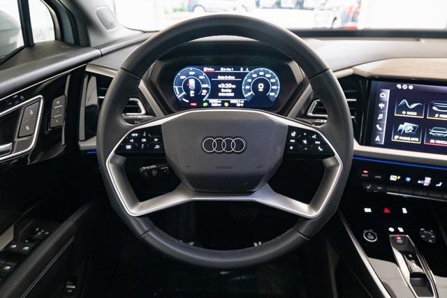 used 2023 Audi Q4 e-tron car, priced at $27,991