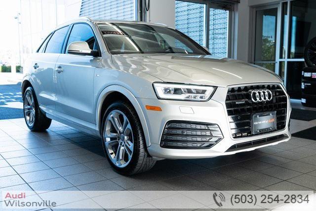 used 2018 Audi Q3 car, priced at $21,395