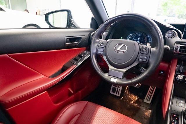 used 2021 Lexus IS 350 car, priced at $40,593