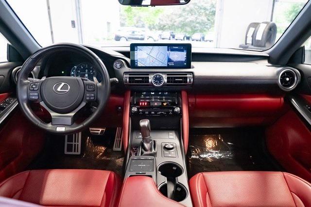 used 2021 Lexus IS 350 car, priced at $40,593