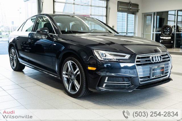 used 2018 Audi A4 car, priced at $23,999