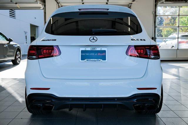 used 2020 Mercedes-Benz AMG GLC 63 car, priced at $49,449