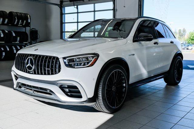 used 2020 Mercedes-Benz AMG GLC 63 car, priced at $49,449