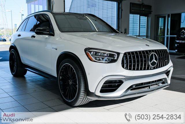 used 2020 Mercedes-Benz AMG GLC 63 car, priced at $49,449