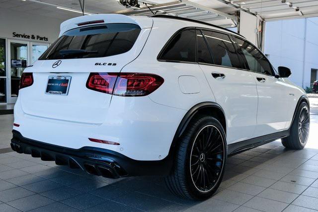 used 2020 Mercedes-Benz AMG GLC 63 car, priced at $49,449