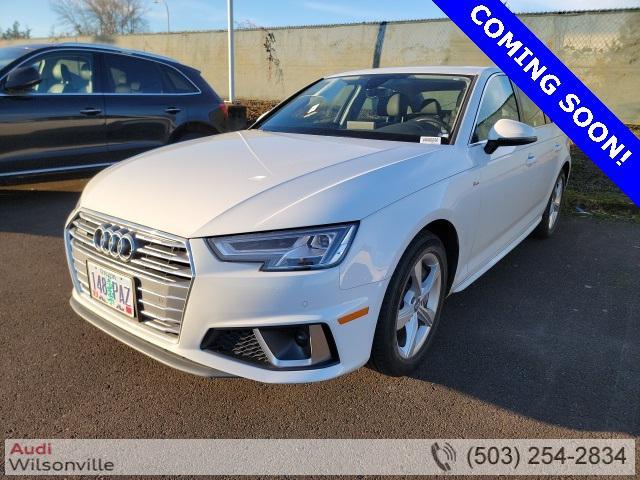 used 2019 Audi A4 car, priced at $25,999