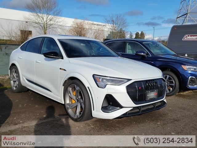 used 2023 Audi e-tron S Sportback car, priced at $58,499