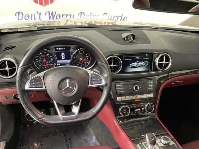 used 2018 Mercedes-Benz SL 450 car, priced at $35,195
