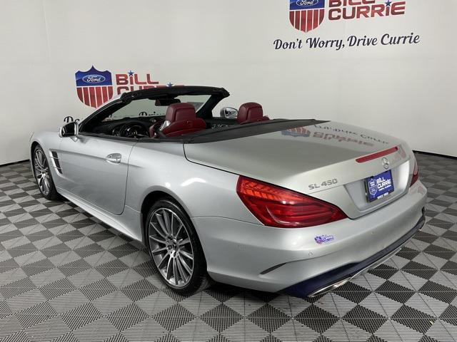used 2018 Mercedes-Benz SL 450 car, priced at $35,195
