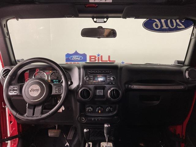 used 2016 Jeep Wrangler Unlimited car, priced at $15,022