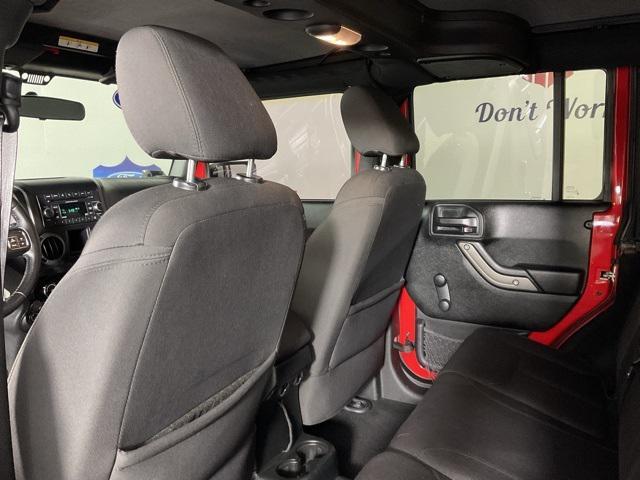 used 2016 Jeep Wrangler Unlimited car, priced at $15,022