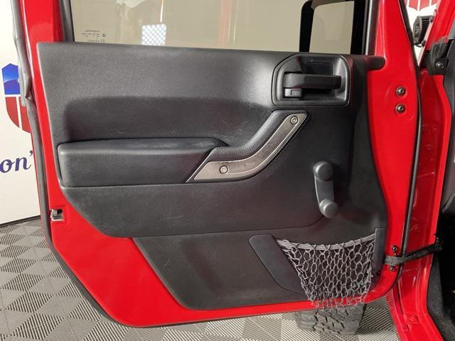 used 2016 Jeep Wrangler Unlimited car, priced at $15,022