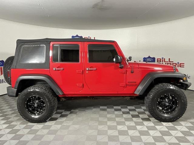 used 2016 Jeep Wrangler Unlimited car, priced at $15,022