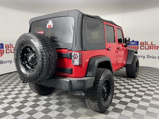 used 2016 Jeep Wrangler Unlimited car, priced at $15,022