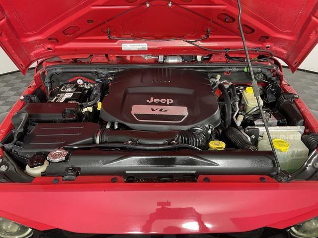 used 2016 Jeep Wrangler Unlimited car, priced at $15,022
