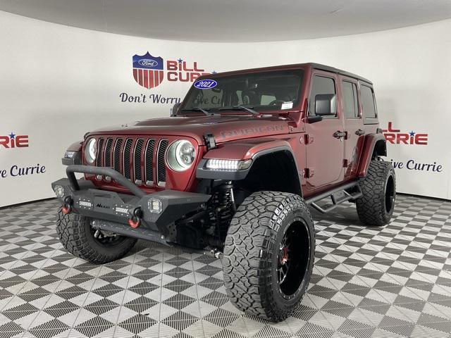 used 2021 Jeep Wrangler Unlimited car, priced at $35,699