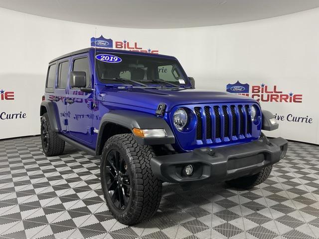 used 2019 Jeep Wrangler Unlimited car, priced at $23,740